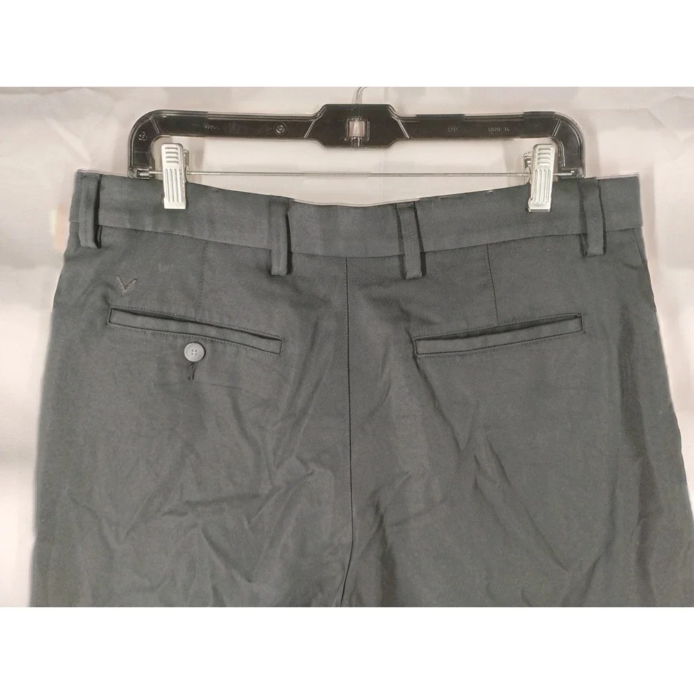 Callaway‎ Men's 34 Black Golf Shorts Lightweight Smooth Polyester